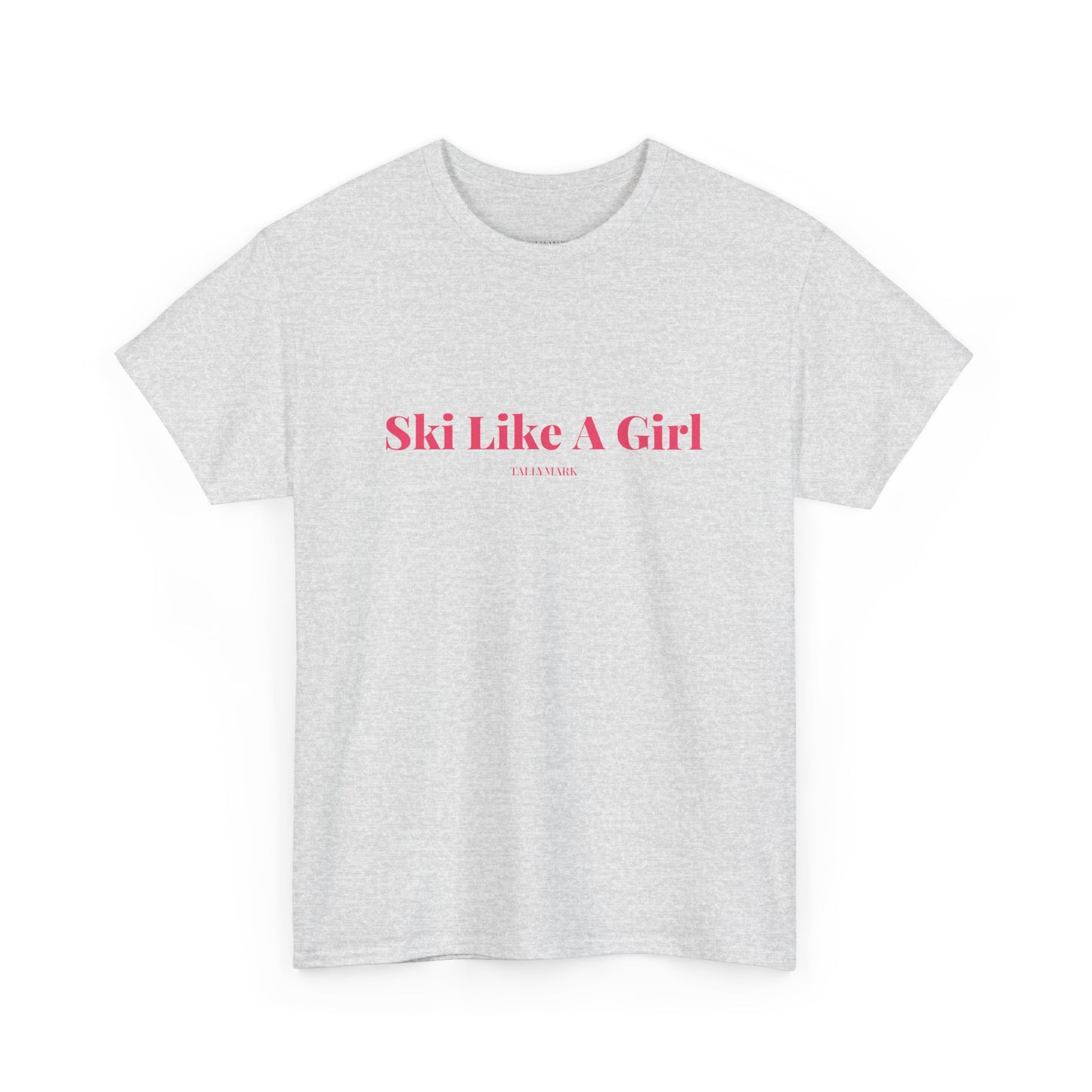 Pink Ski Like A Girl T-Shirt