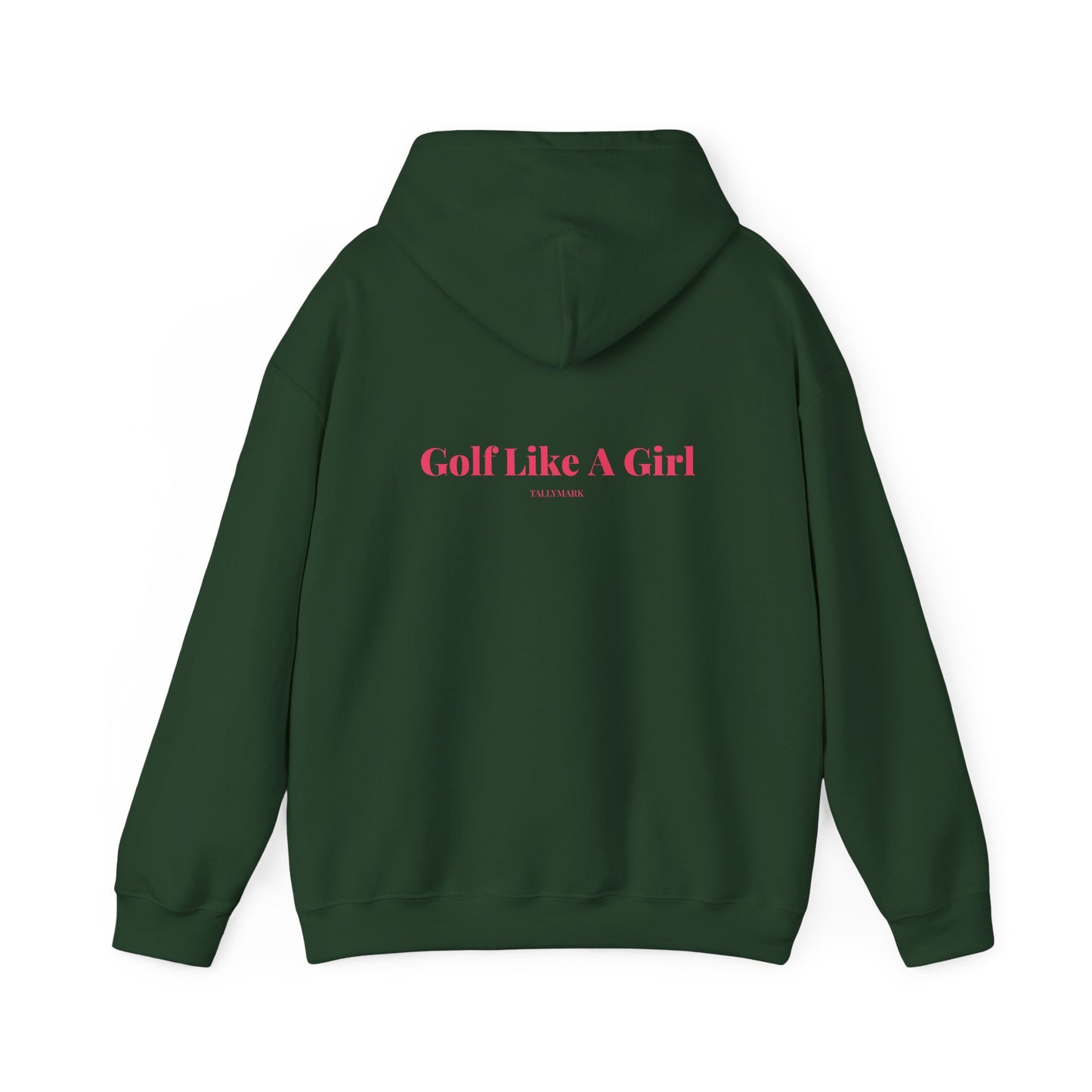 Pink Golf Like A Girl Hoodie