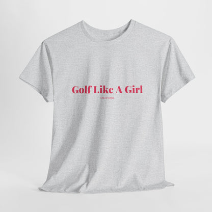 Pink Golf Like A Girl T-Shirt