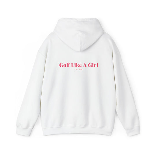 Pink Golf Like A Girl Hoodie