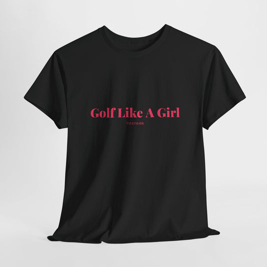 Pink Golf Like A Girl T-Shirt