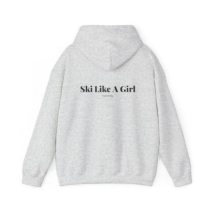 Ski Like A Girl Hoodie