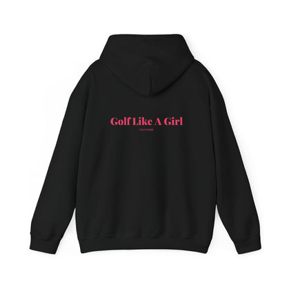 Pink Golf Like A Girl Hoodie