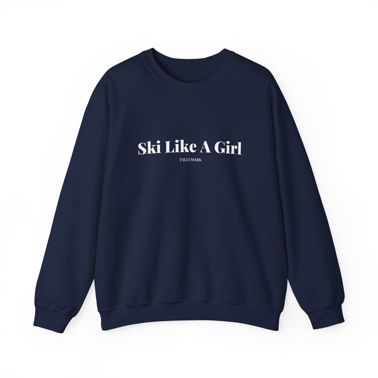 Ski Like A Girl Crewneck