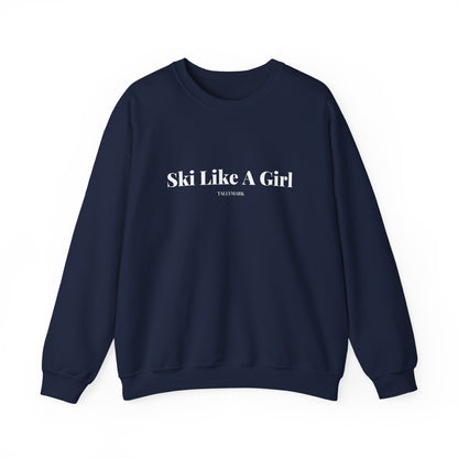 Ski Like A Girl Crewneck