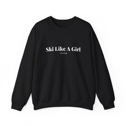 Ski Like A Girl Crewneck