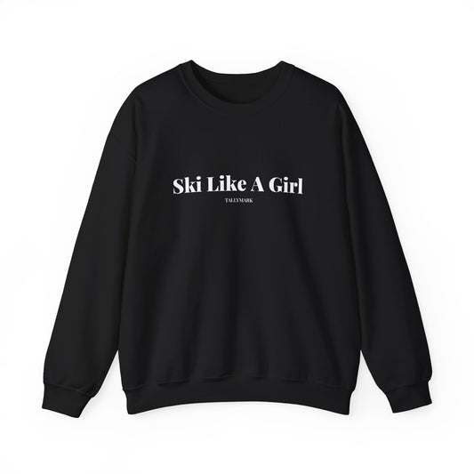 Ski Like A Girl Crewneck