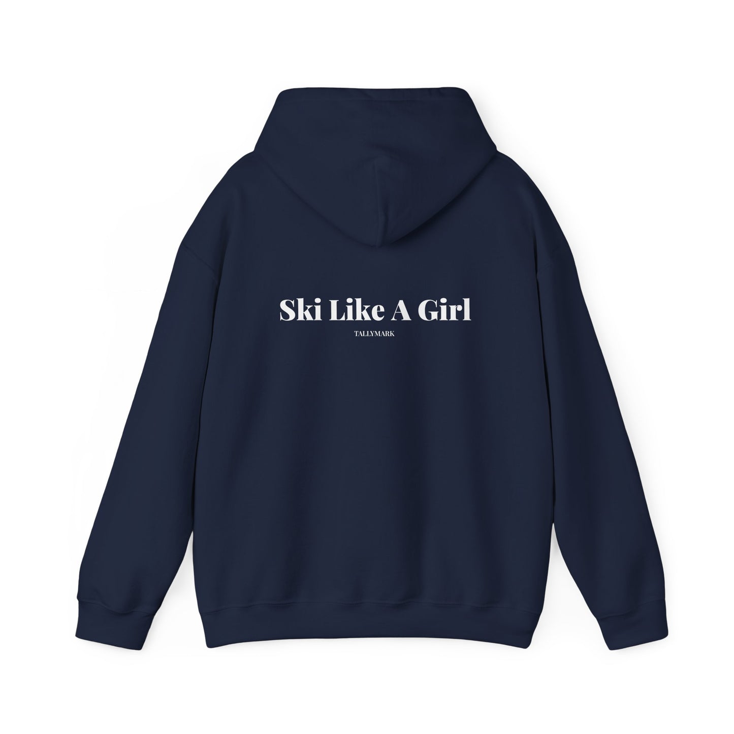 Ski Like A Girl Hoodie