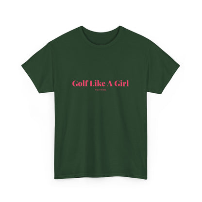 Pink Golf Like A Girl T-Shirt